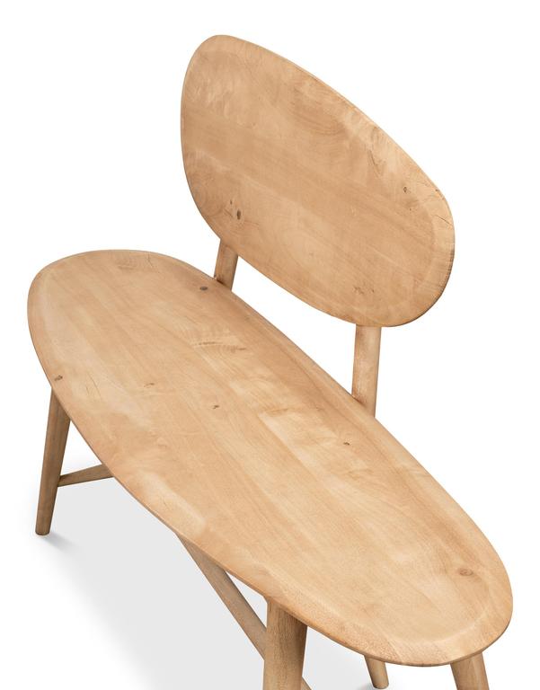 Pebble Tan Bench - Ornate Home