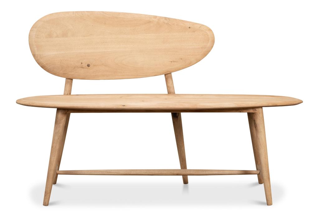 Pebble Tan Bench - Ornate Home