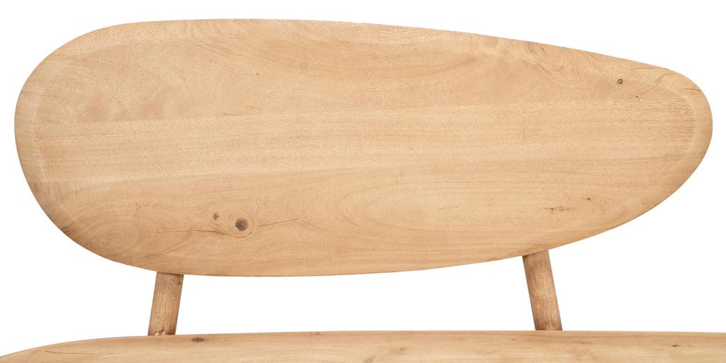 Pebble Tan Bench - Ornate Home