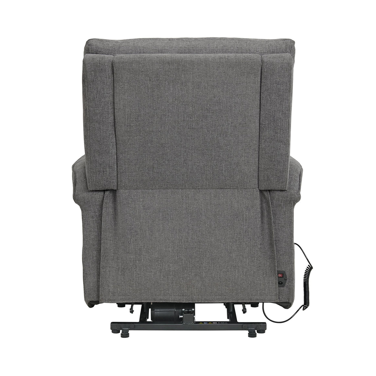 Pecos Ribbit Charcoal Power Motion Lift Chair - Ornate Home