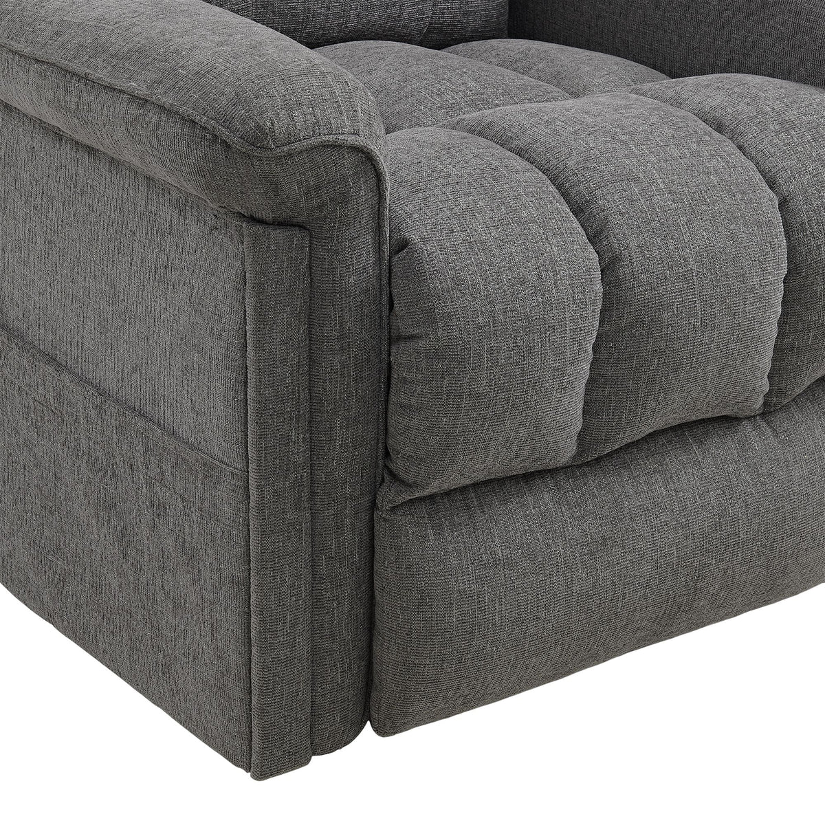 Pecos Ribbit Charcoal Power Motion Lift Chair - Ornate Home