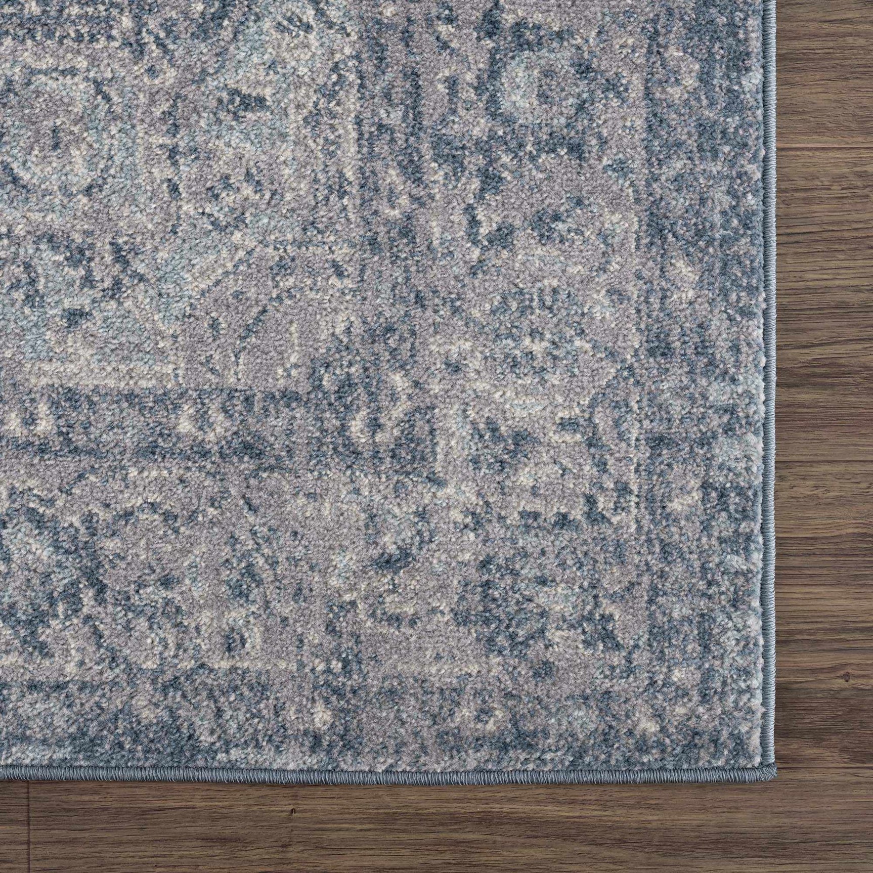 Peeta Blue Medallion Area Rug - Clearance - Ornate Home