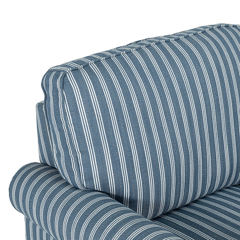 Peggy Blue Accent Chair - Ornate Home