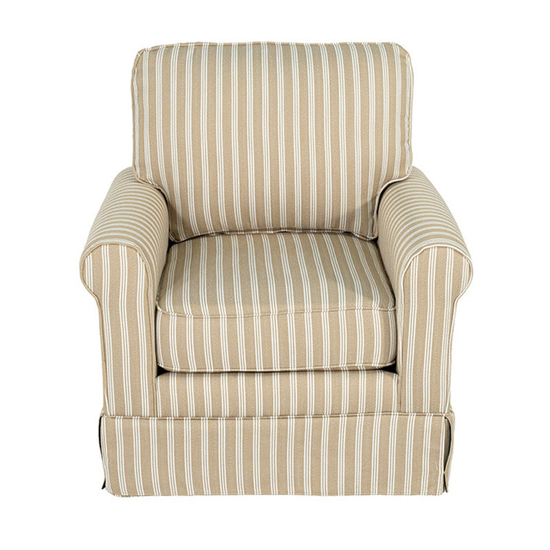 Peggy Brown Accent Chair - Ornate Home