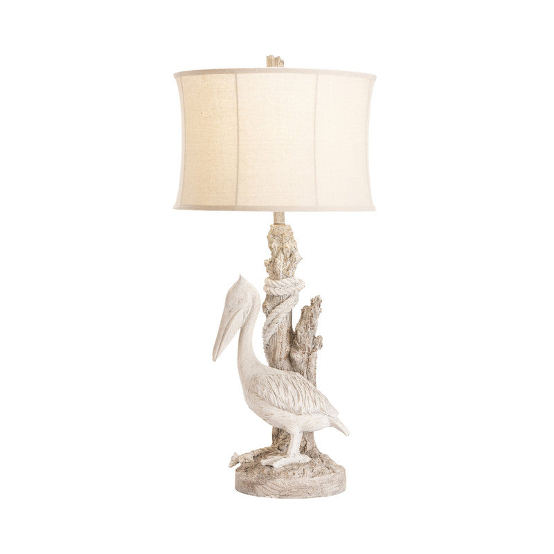 Pelican White Table Lamp - Ornate Home