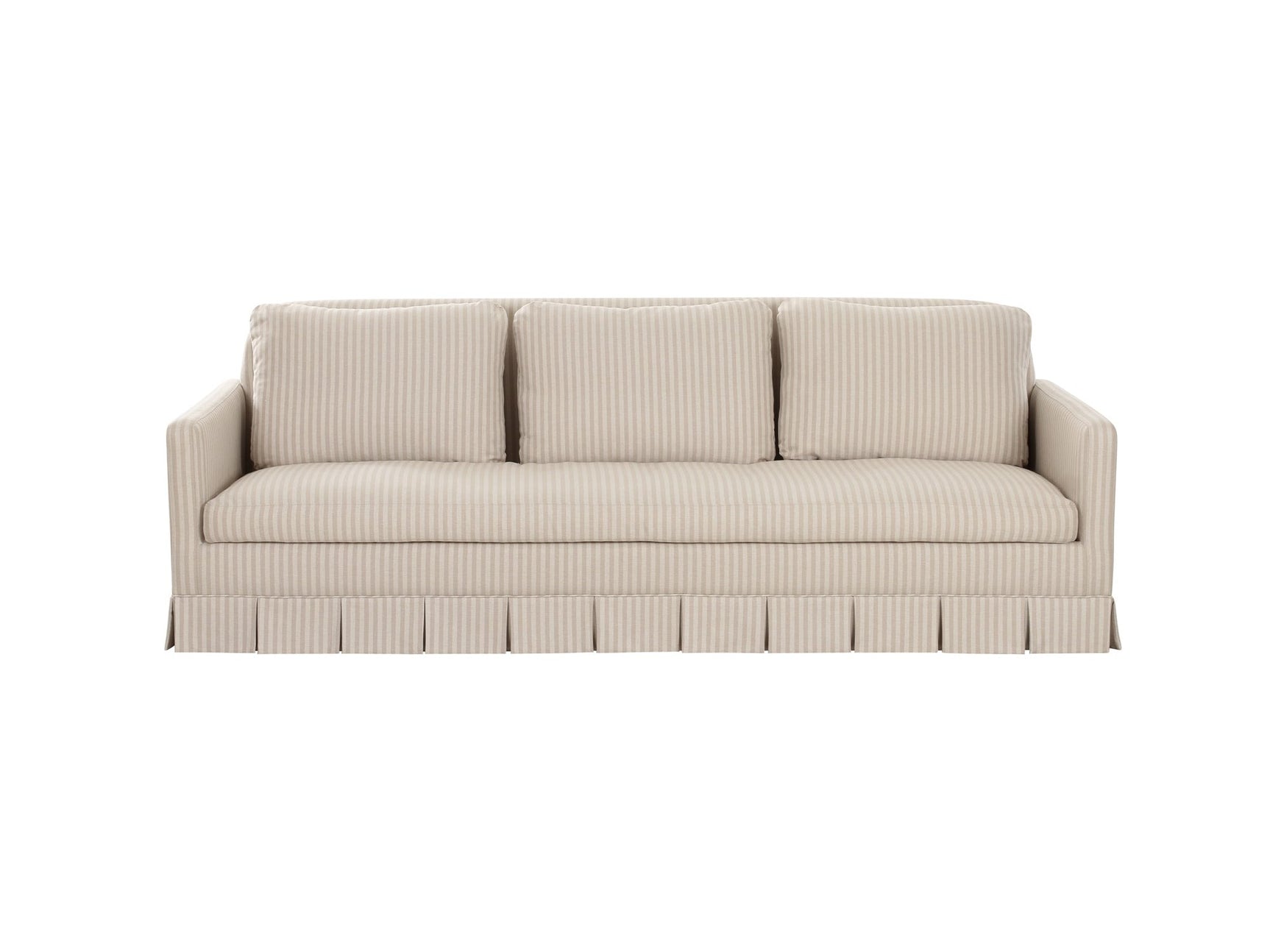 Pellicano Beige Stripe Sofa - Ornate Home