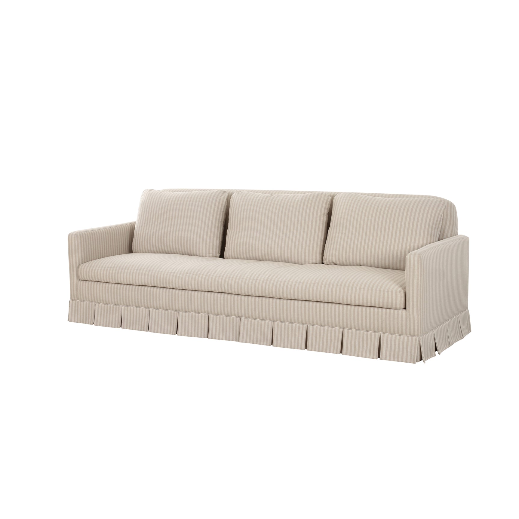 Pellicano Beige Stripe Sofa - Ornate Home