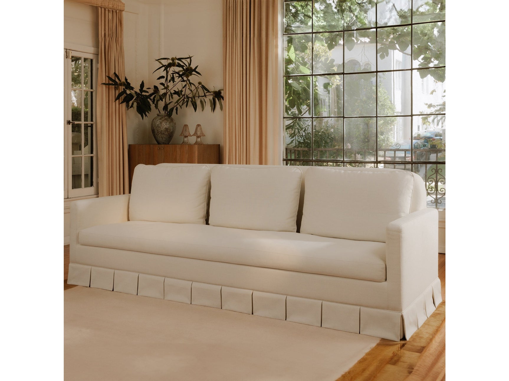 Pellicano Cream Sofa - Ornate Home