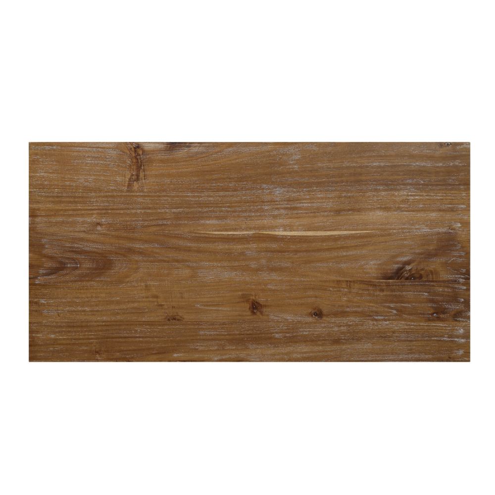 Pellio Antique Oak/Black Coffee Table - Ornate Home