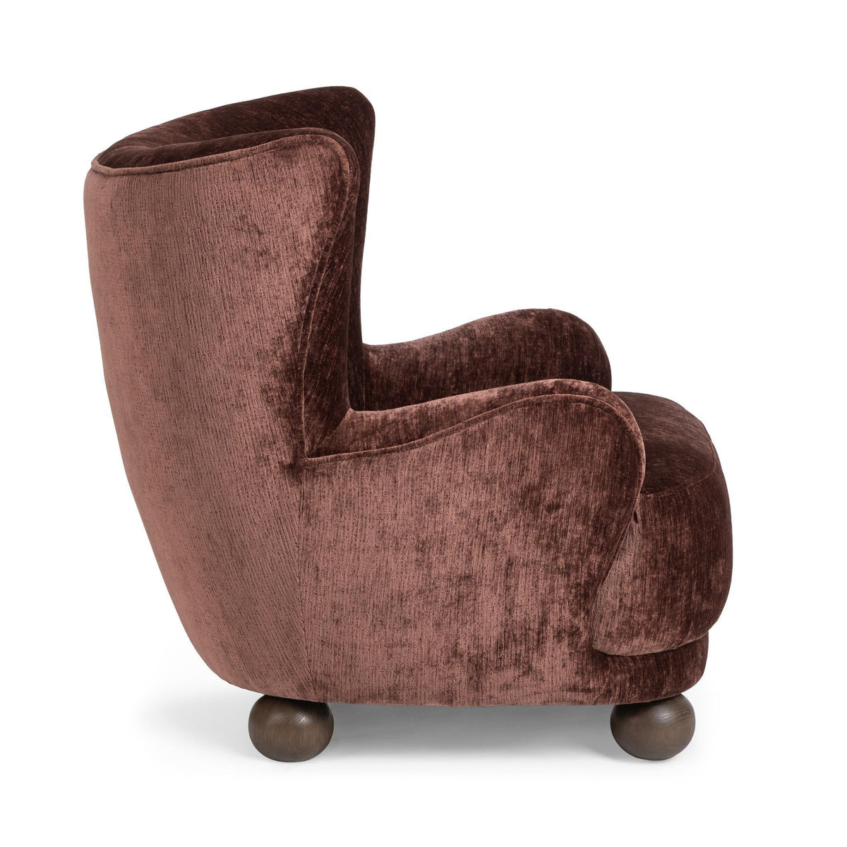 Penelope Midnight Fig Accent Chair