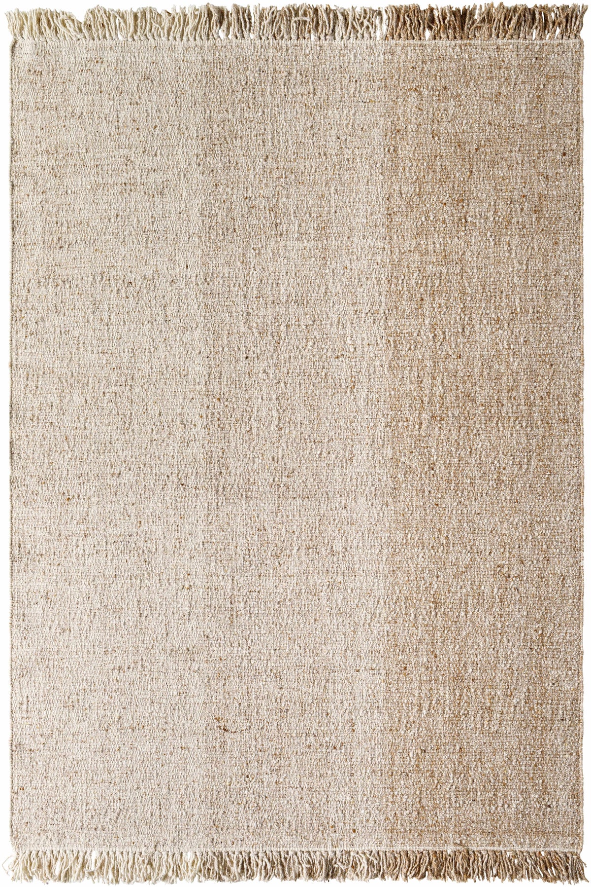 Penha Beige Monochrome Wool Area Rug - Clearance - Ornate Home