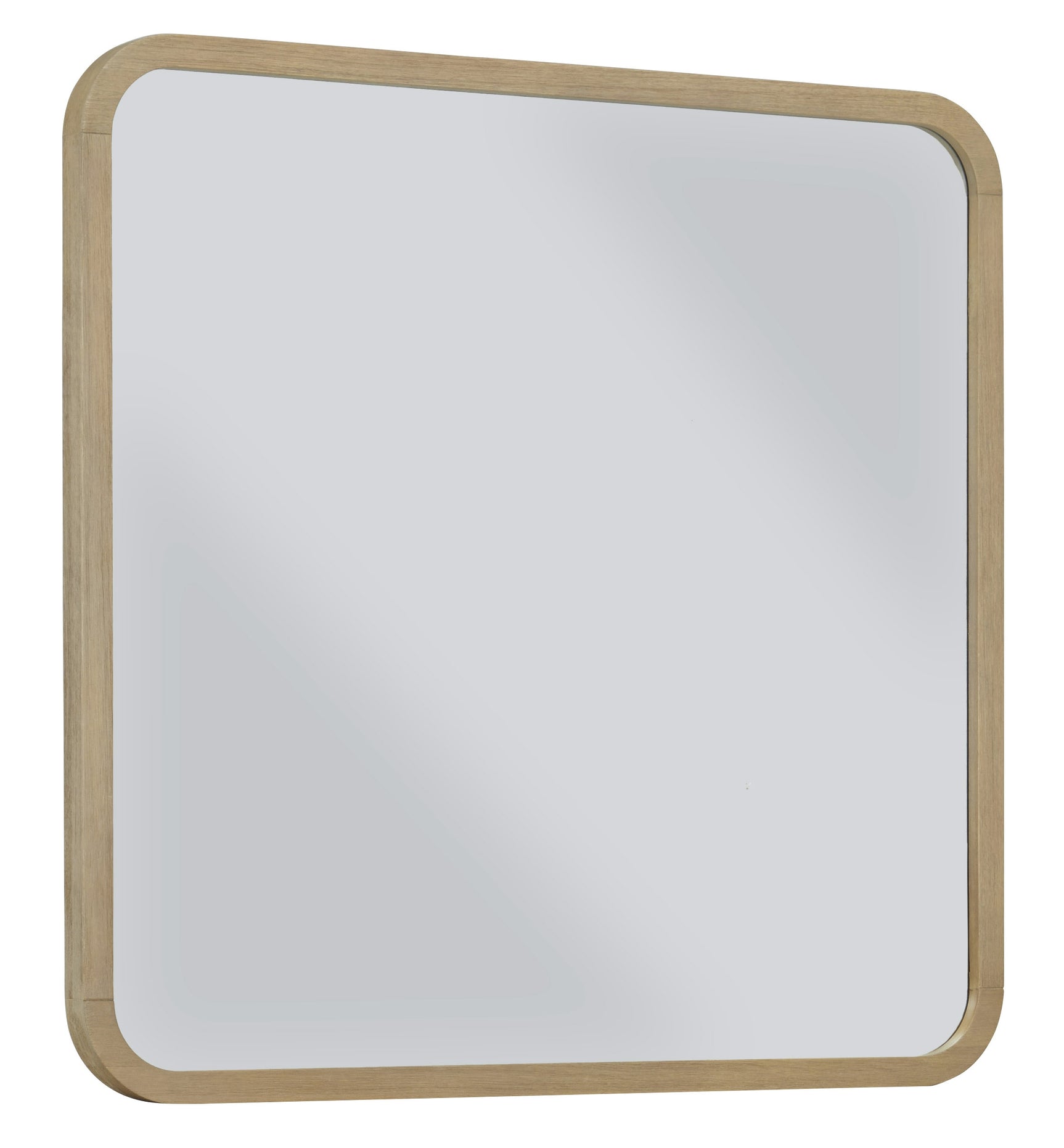 Penny Beveled Glass Wall or Dresser Mirror in Buff Cream - Ornate Home