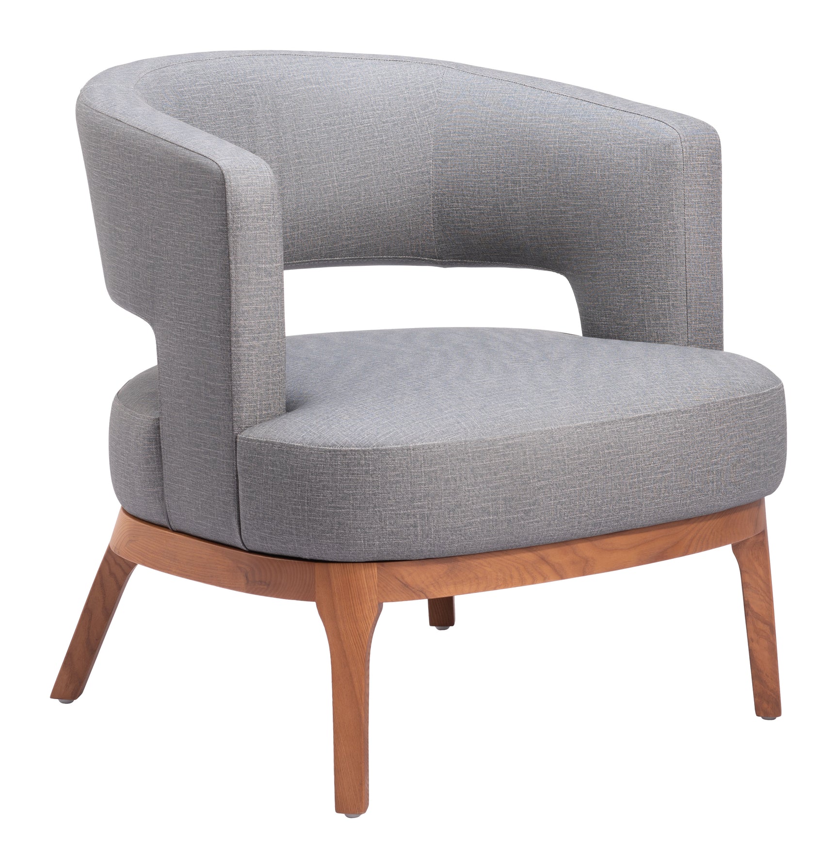 Penryn Slate Gray Accent Chair - Ornate Home