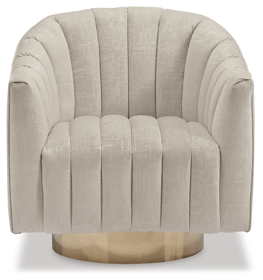 Penzlin Pearl Velvet Accent Chair (Online Special Price) - Ornate Home