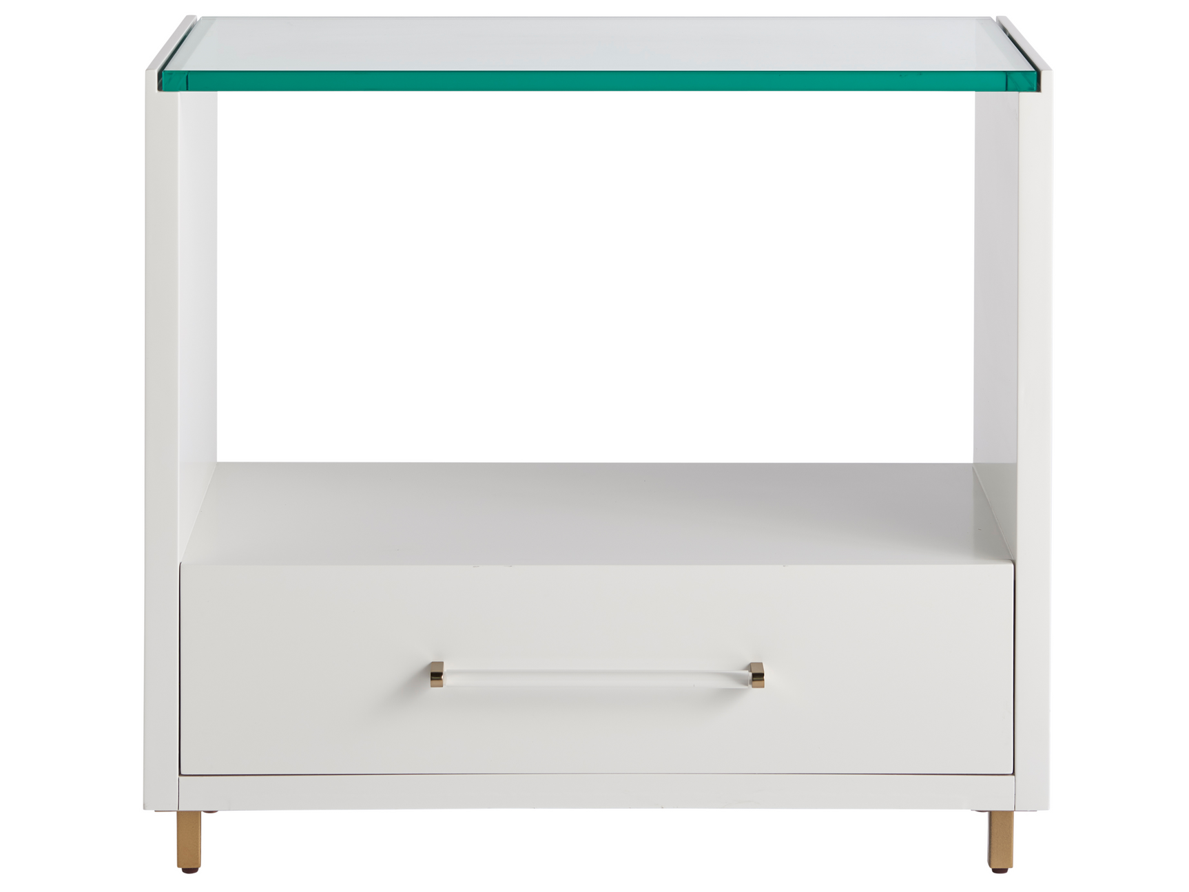 Peony Alabaster Nightstand - Ornate Home