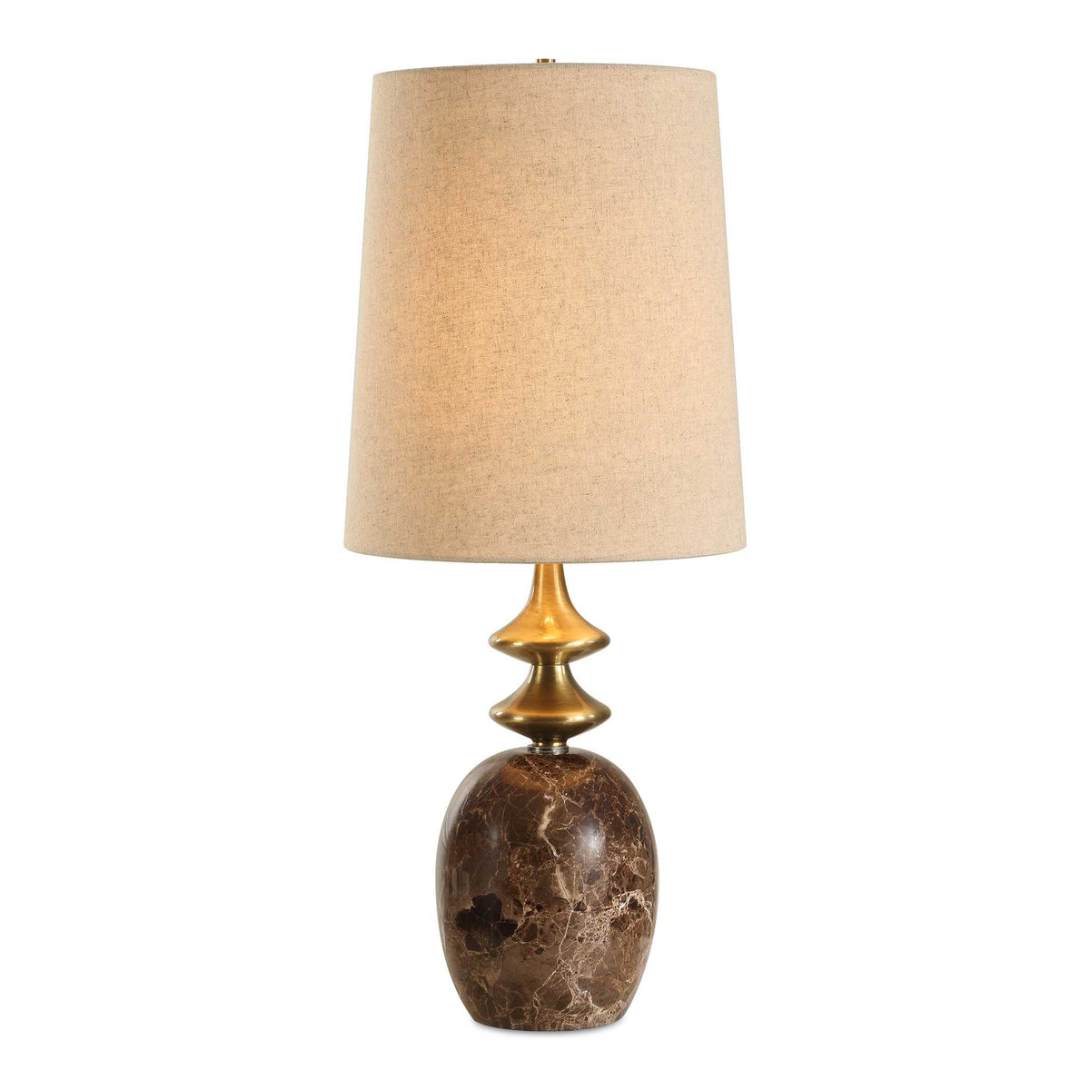 Percy Brown Marble Buffet Lamp - Ornate Home