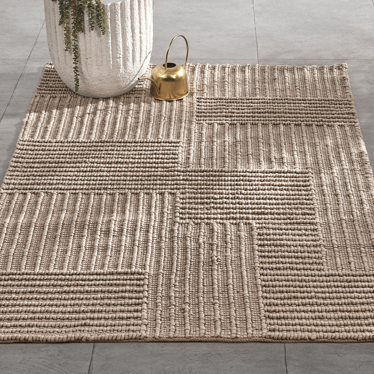 Performance Clayton Natural Rug - Ornate Home