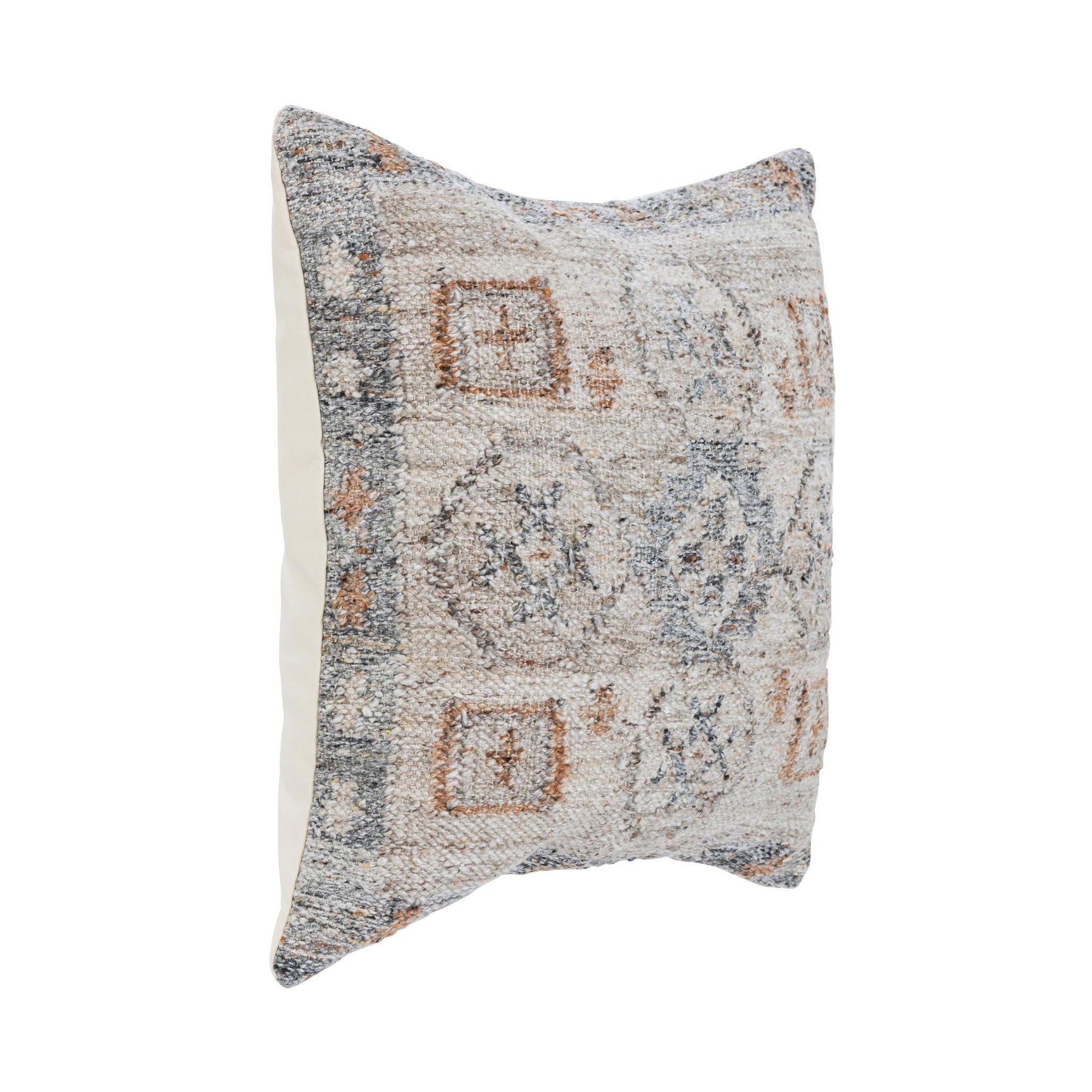 Performance Lukens Gray Multi 22x22 Throw Pillow (Set of 2) - Ornate Home