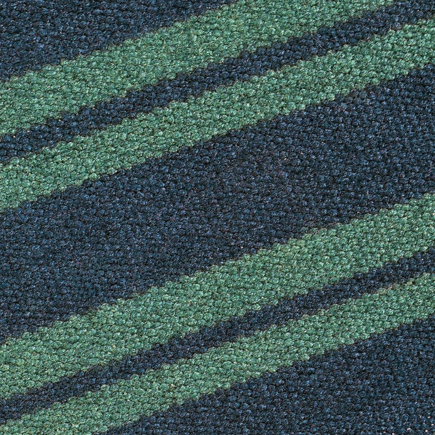 Performance Palma Deep Blue/Green Stripe Rug - Ornate Home