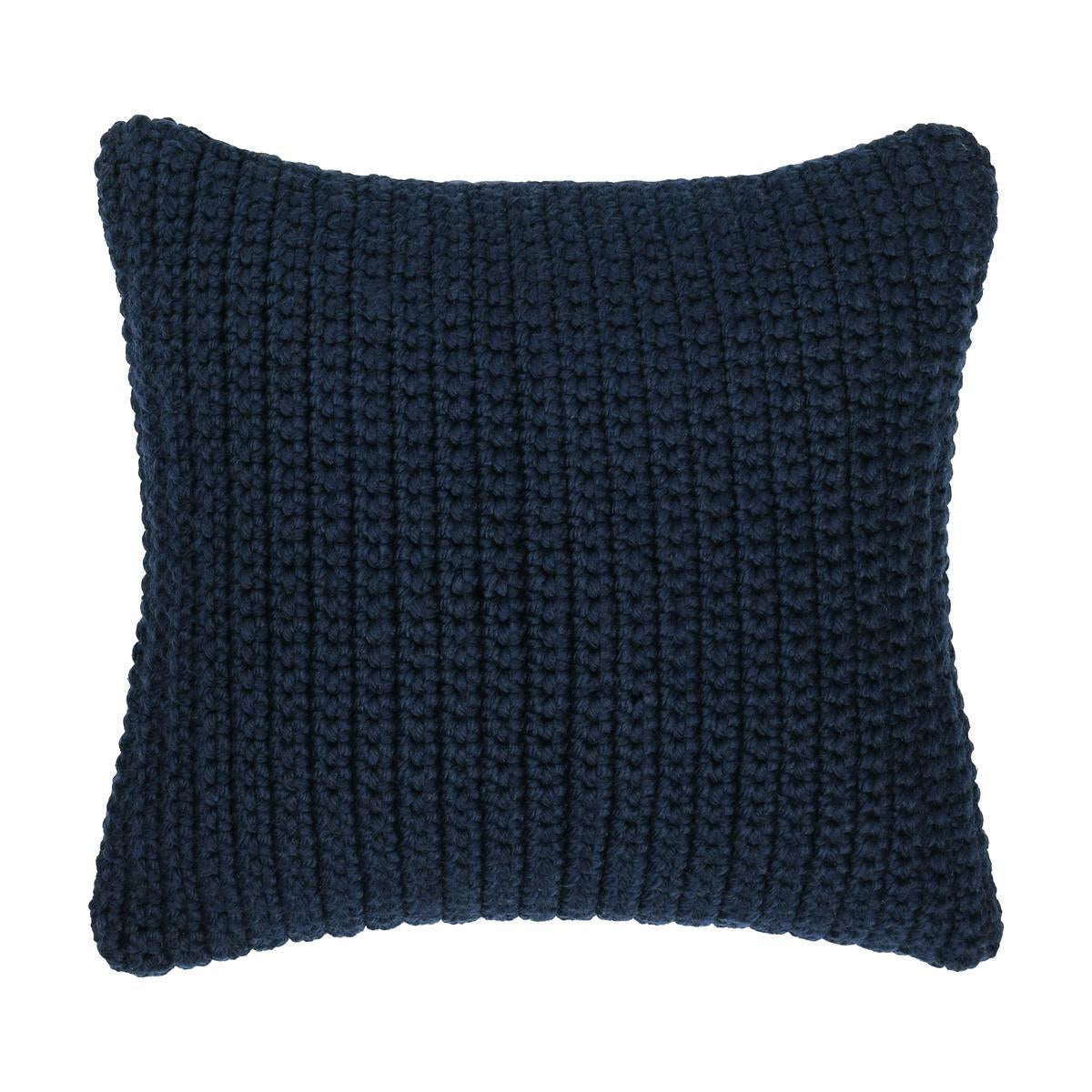 Performance Prism Navy Blue Multiple Sizes Throw Pillow (Set of 2) - Ornate Home
