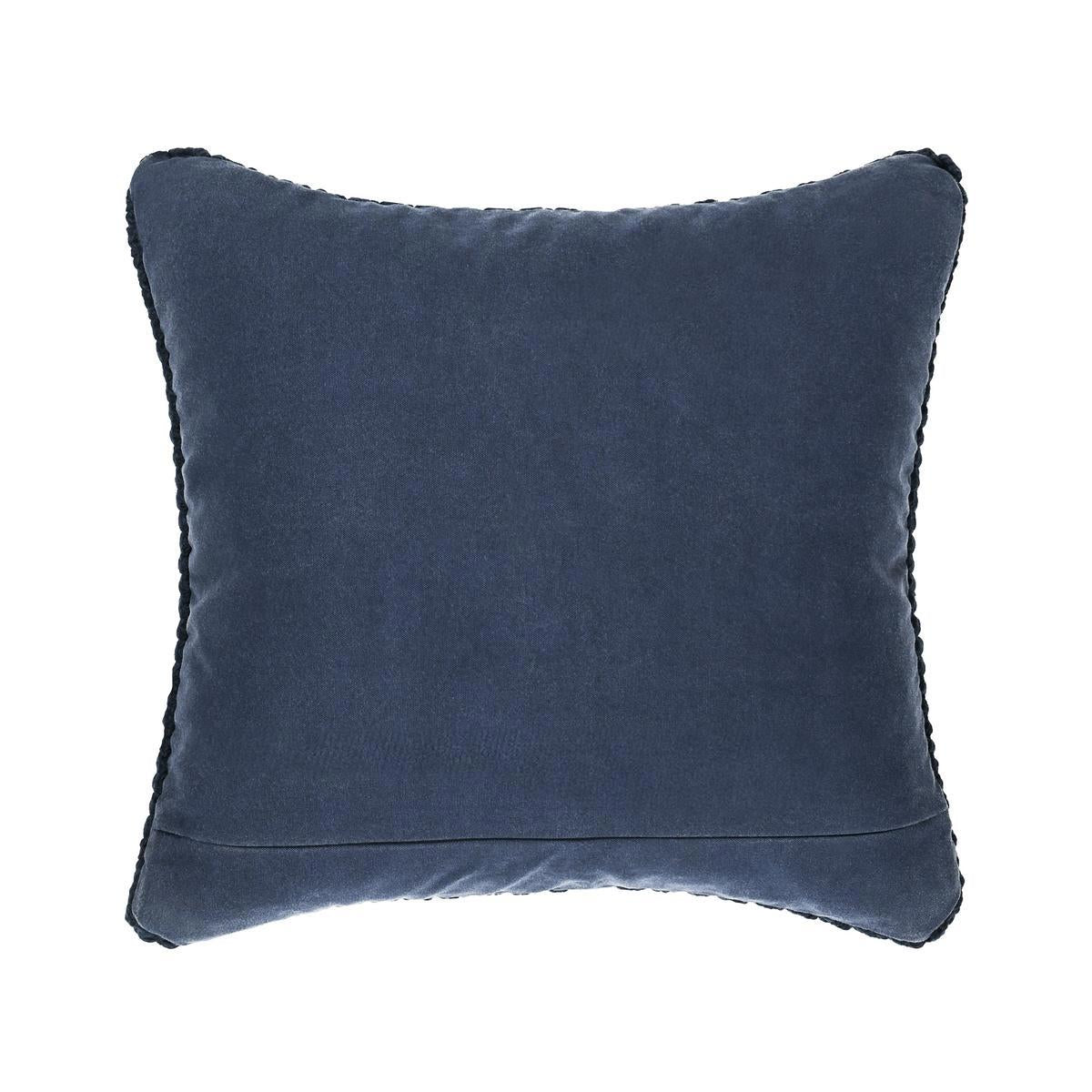 Performance Prism Navy Blue Multiple Sizes Throw Pillow (Set of 2) - Ornate Home