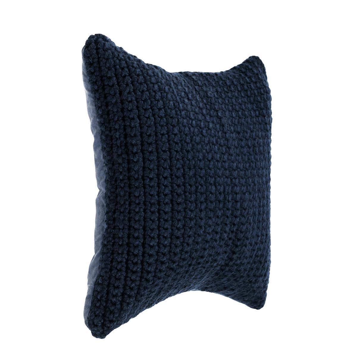 Performance Prism Navy Blue Multiple Sizes Throw Pillow (Set of 2) - Ornate Home
