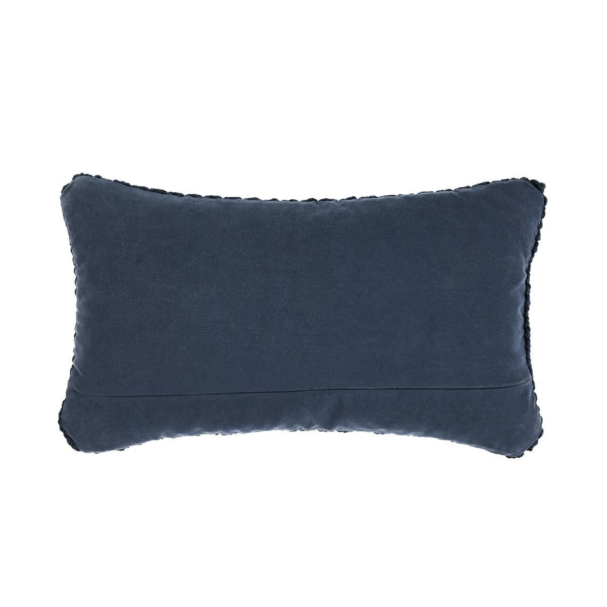Performance Prism Navy Blue Multiple Sizes Throw Pillow (Set of 2) - Ornate Home