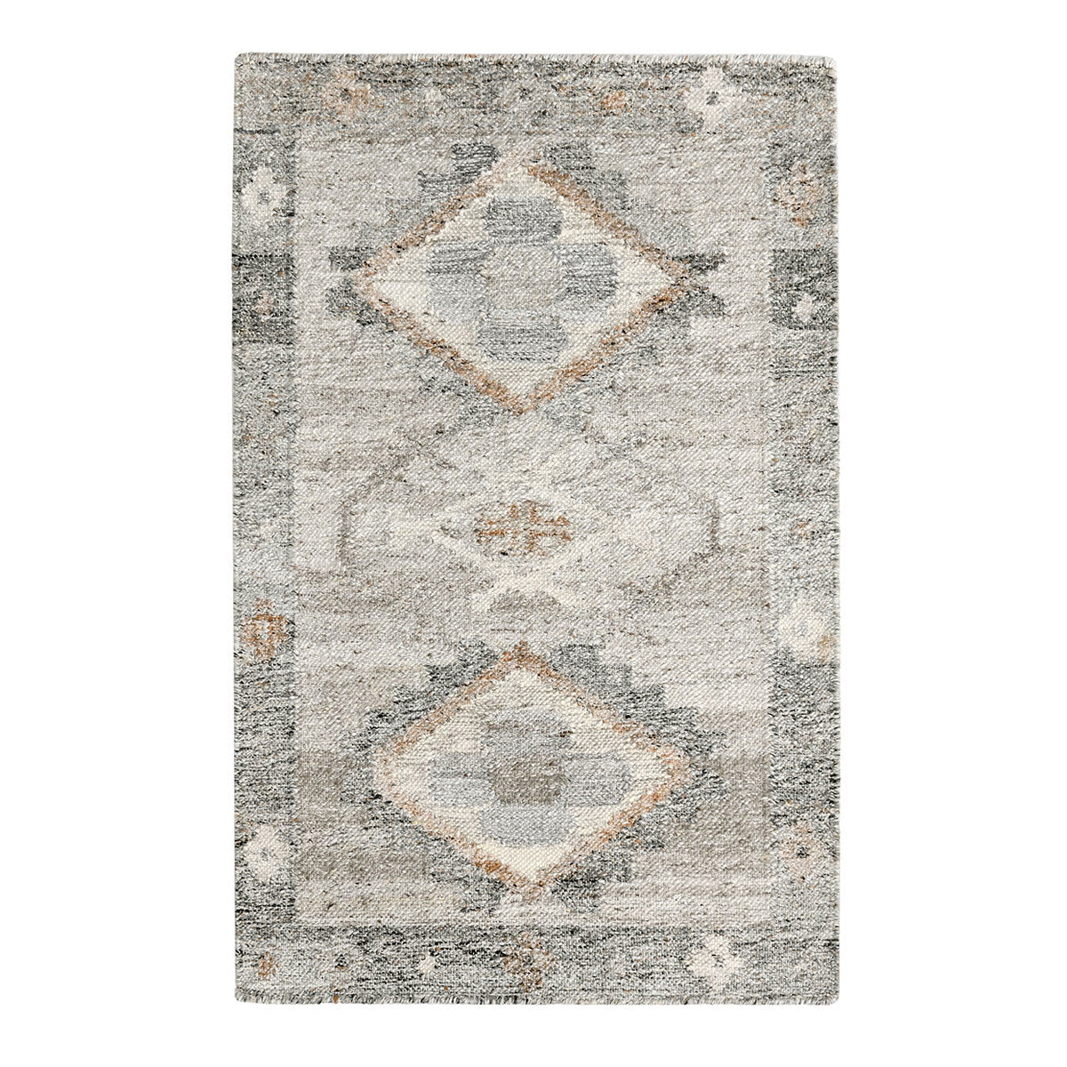 Performance YM Lukens Gray Multi Rug - Ornate Home