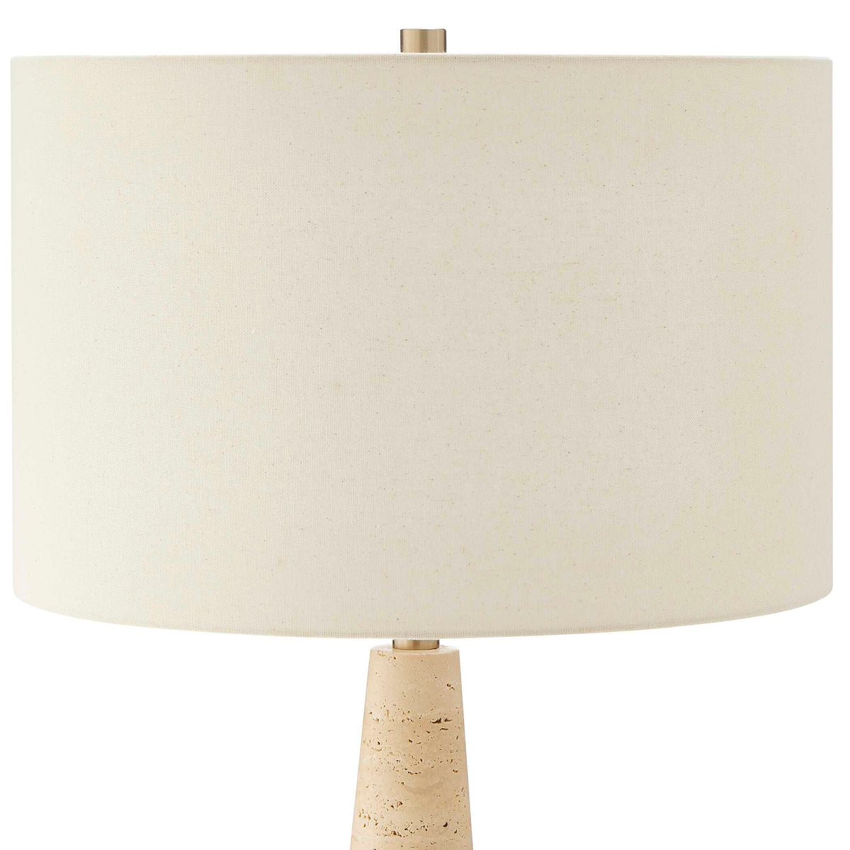 Perkins Brown Travertine Table Lamp - Ornate Home