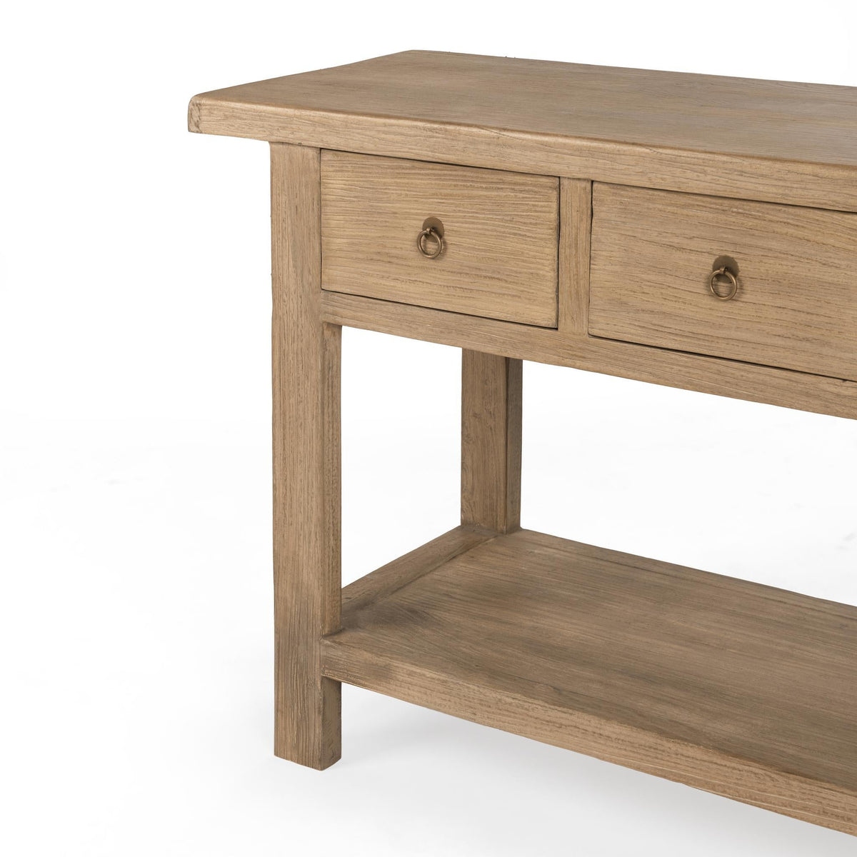Perle River Sand 75" Rectangular Console Table