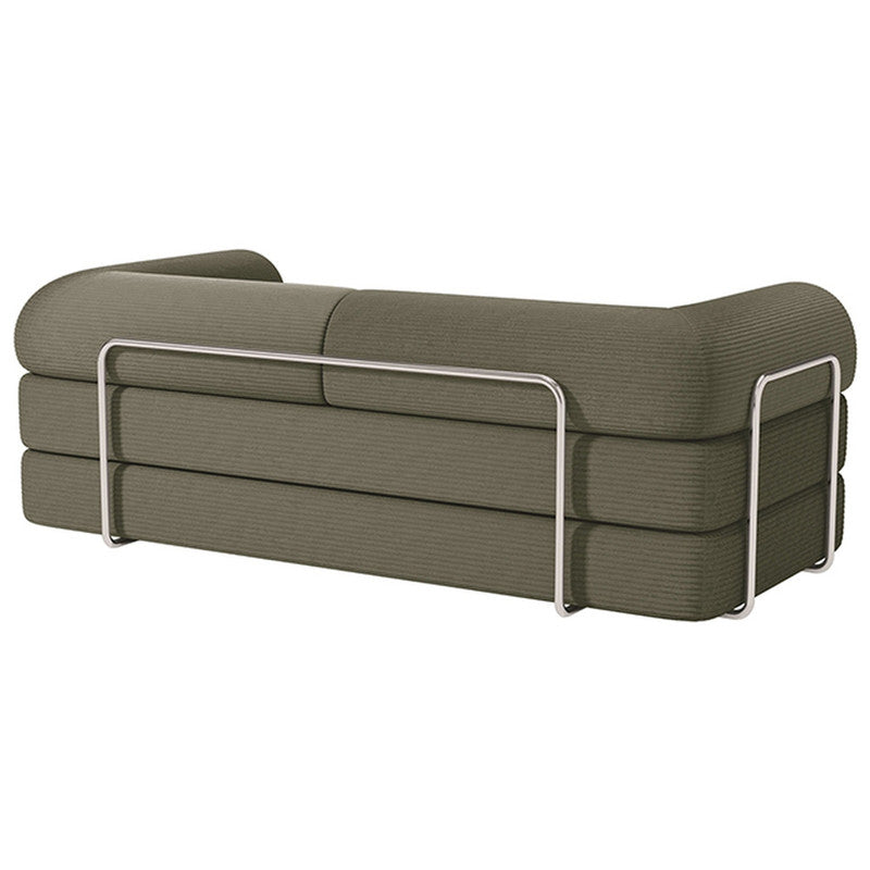 Perri Olive Green 79" Compressed Sofa - Ornate Home