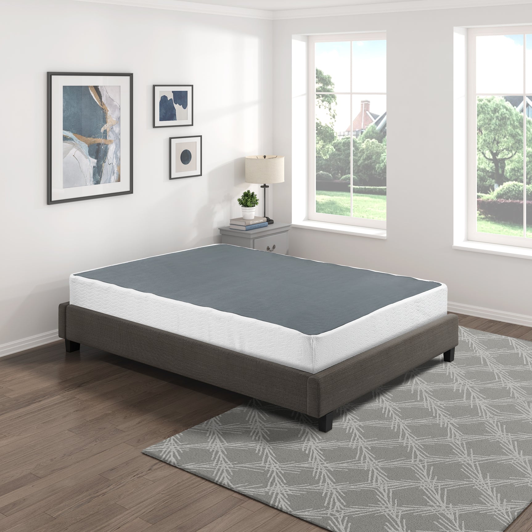 Perrin Eastern King Mattress Foundation - Ornate Home