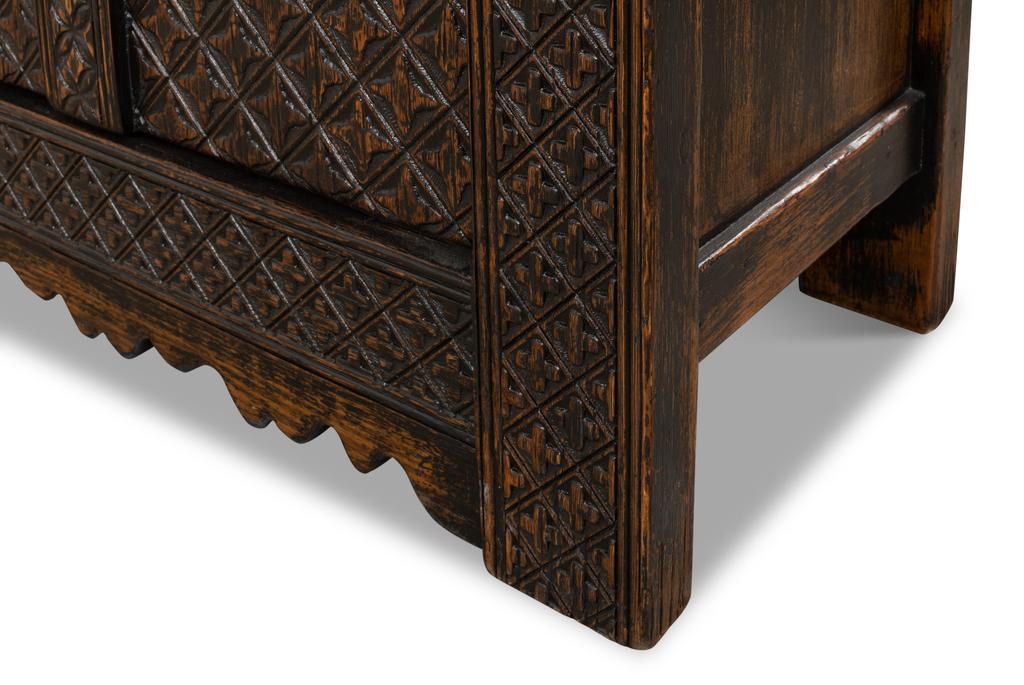Persian Brown Sideboard - Ornate Home