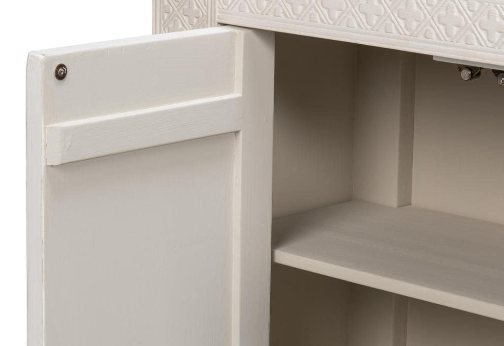 Persian White Sideboard - Ornate Home