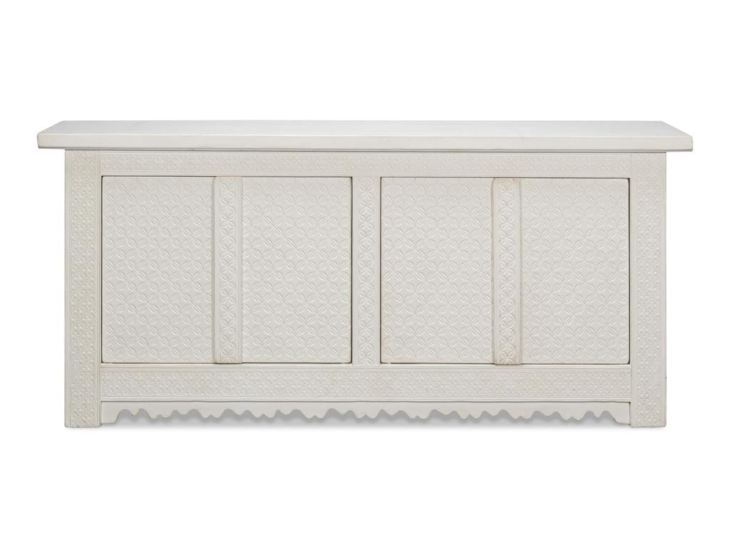 Persian White Sideboard - Ornate Home