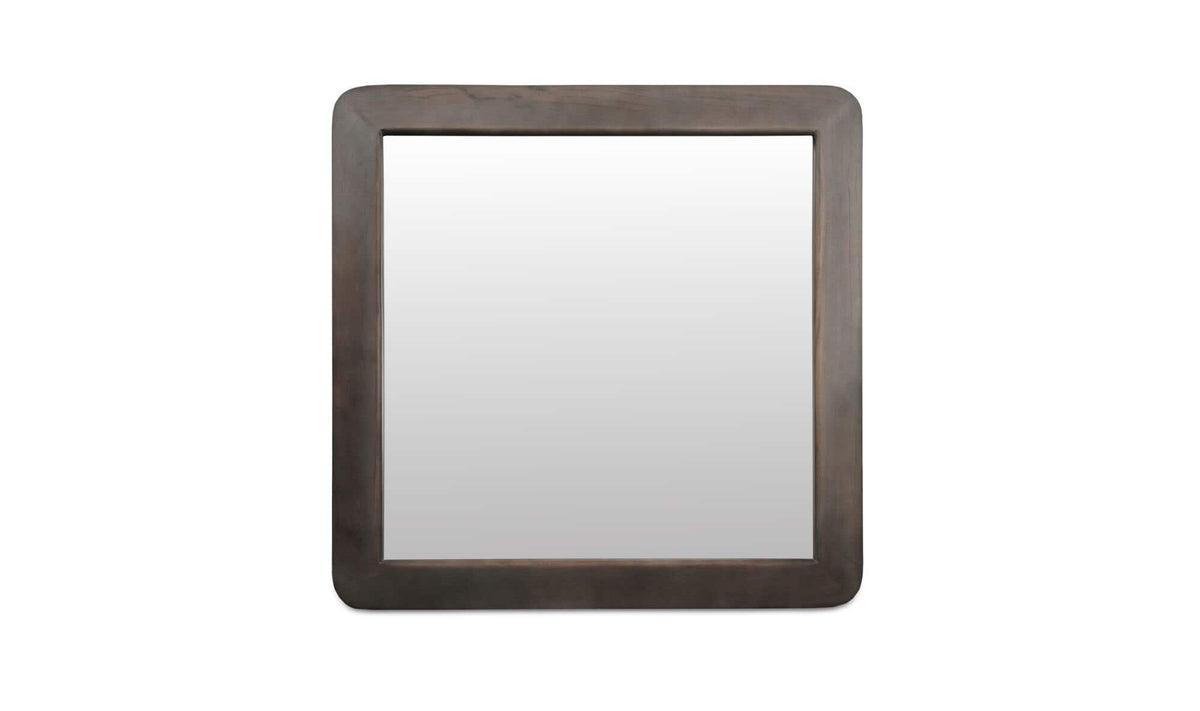 Perth Brown Square Mirror - Ornate Home