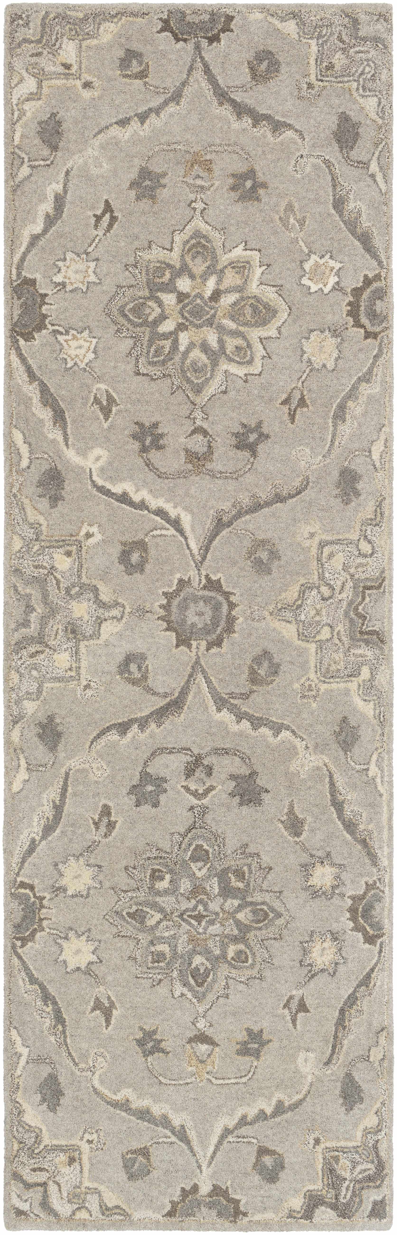 Peterstown Beige Wool Rug - Ornate Home