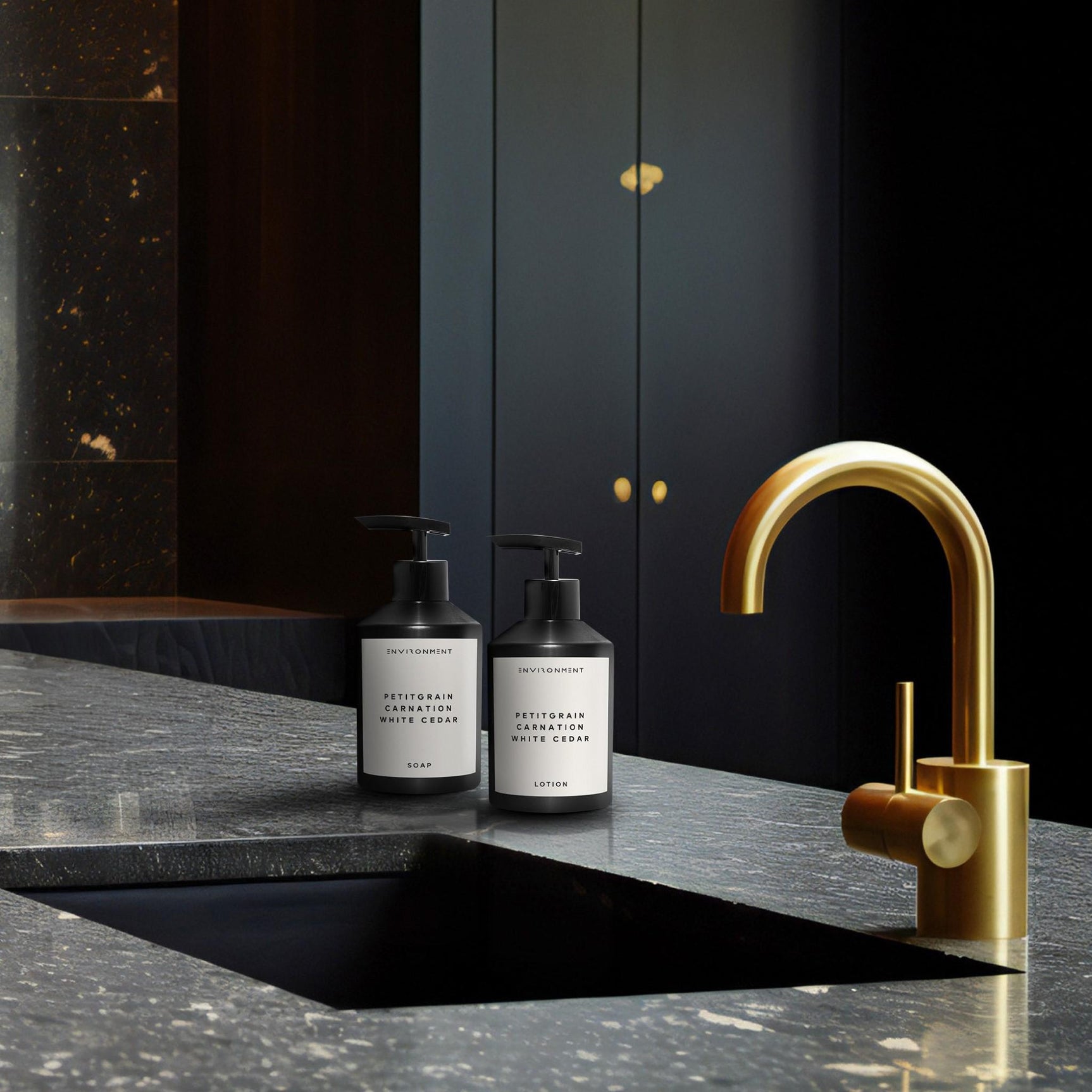 Petitgrain | Carnation | White Cedar Hand Soap (Inspired by YSL L'Homme®) - Ornate Home