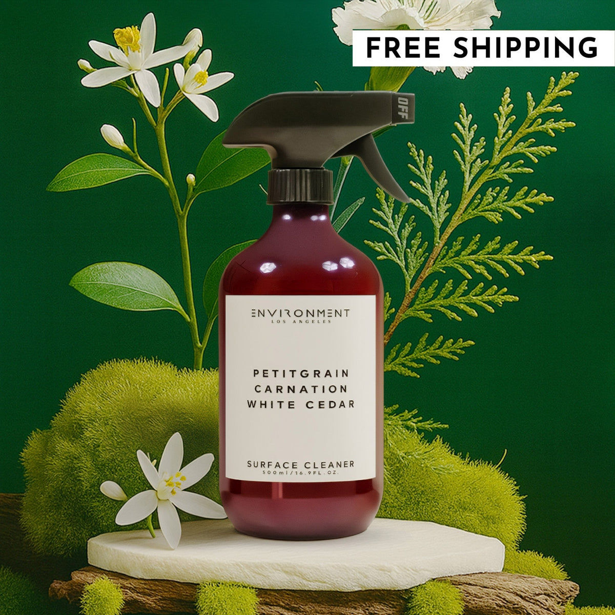 Petitgrain | Carnation | White Cedar Surface Cleaner (Inspired by YSL L'Homme®) - Ornate Home