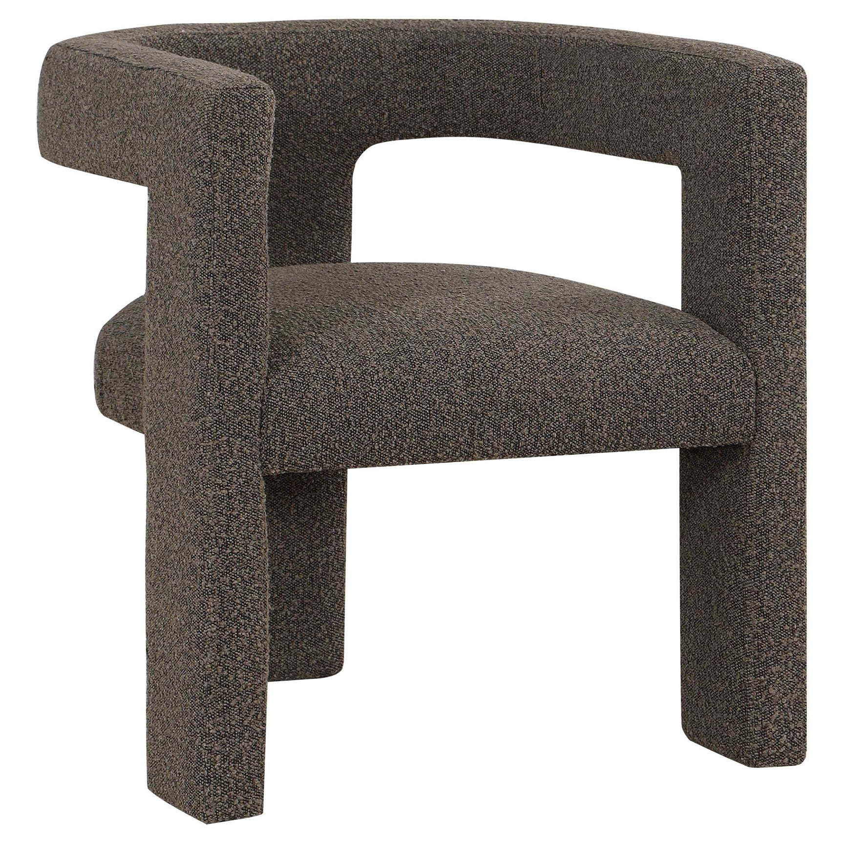 Petra Boucle Upholstered Accent Side Chair - Ornate Home