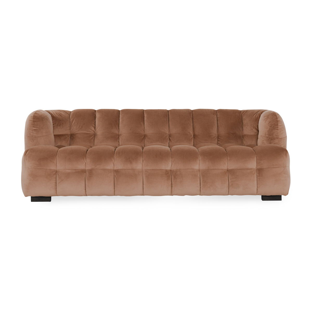 Petra French Beige Velvet Sofa - Ornate Home