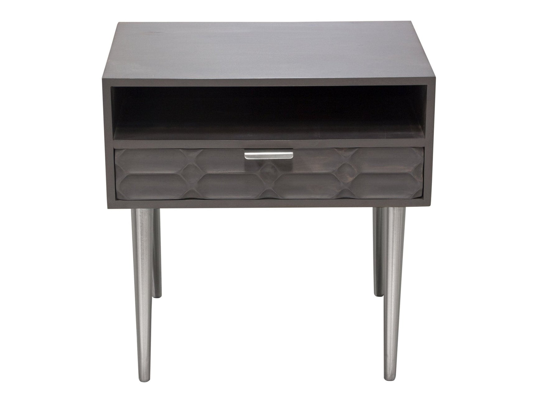 Petra Smoke Grey Accent Table - Ornate Home