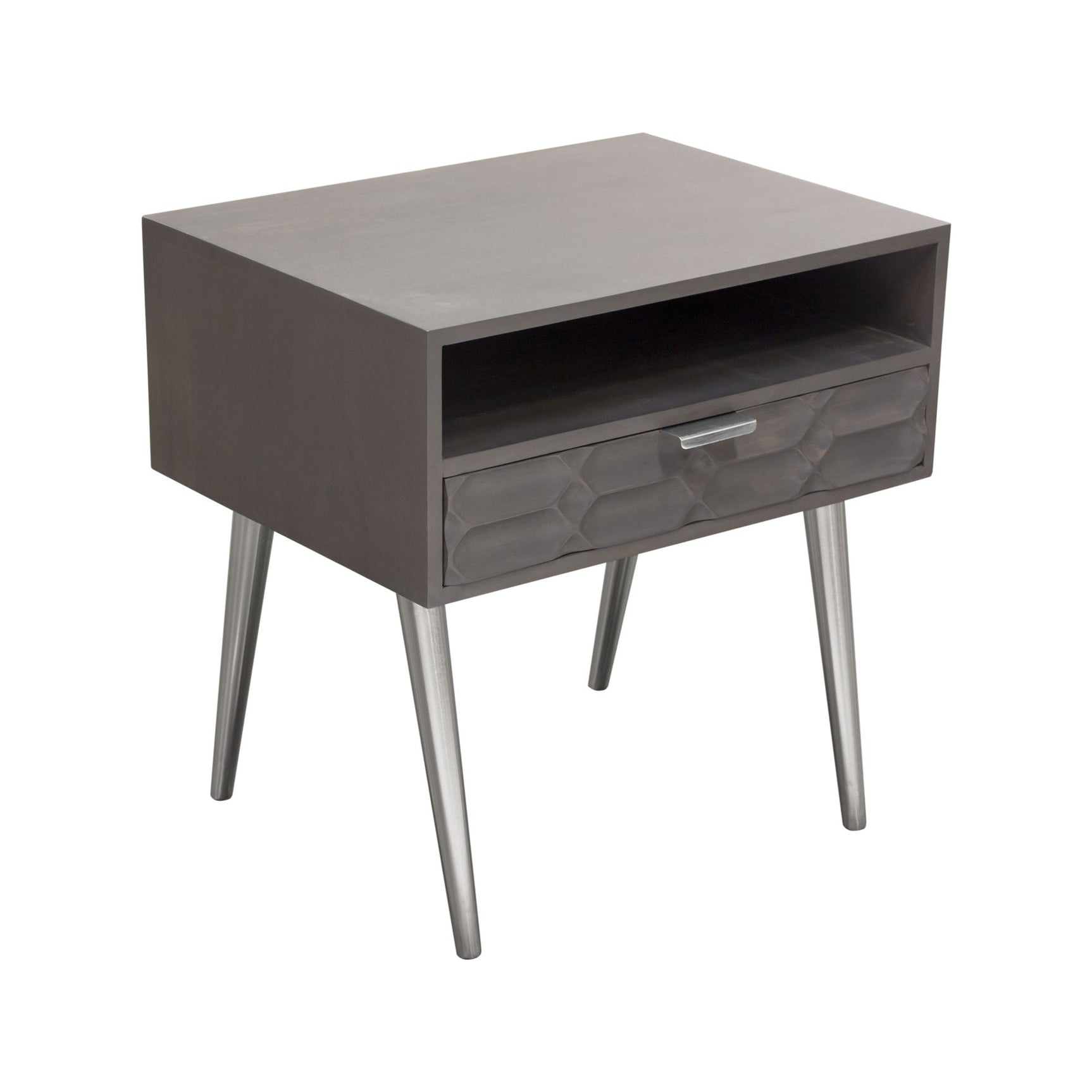 Petra Smoke Grey Accent Table - Ornate Home