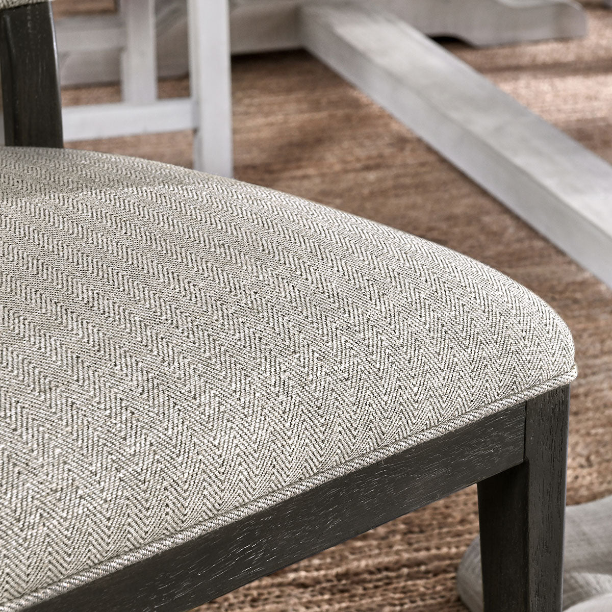 Phillip Sand Upholstered Dining Chair (Set of 2) - Ornate Home