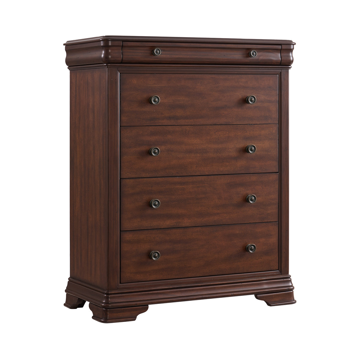 Phillipe Cherry 3-Piece King Bedroom Set - Ornate Home