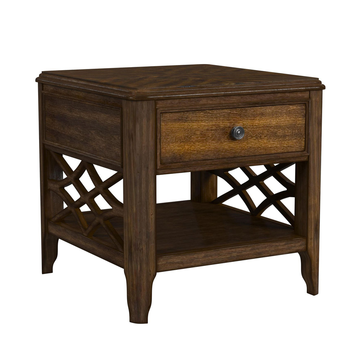 Phillipe Cherry End Table - Ornate Home