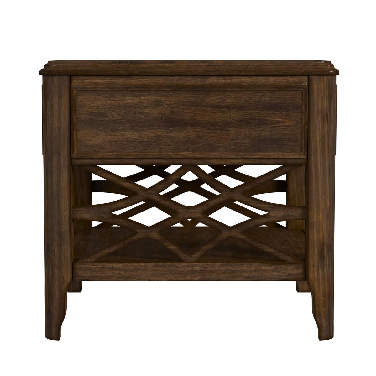 Phillipe Cherry End Table - Ornate Home