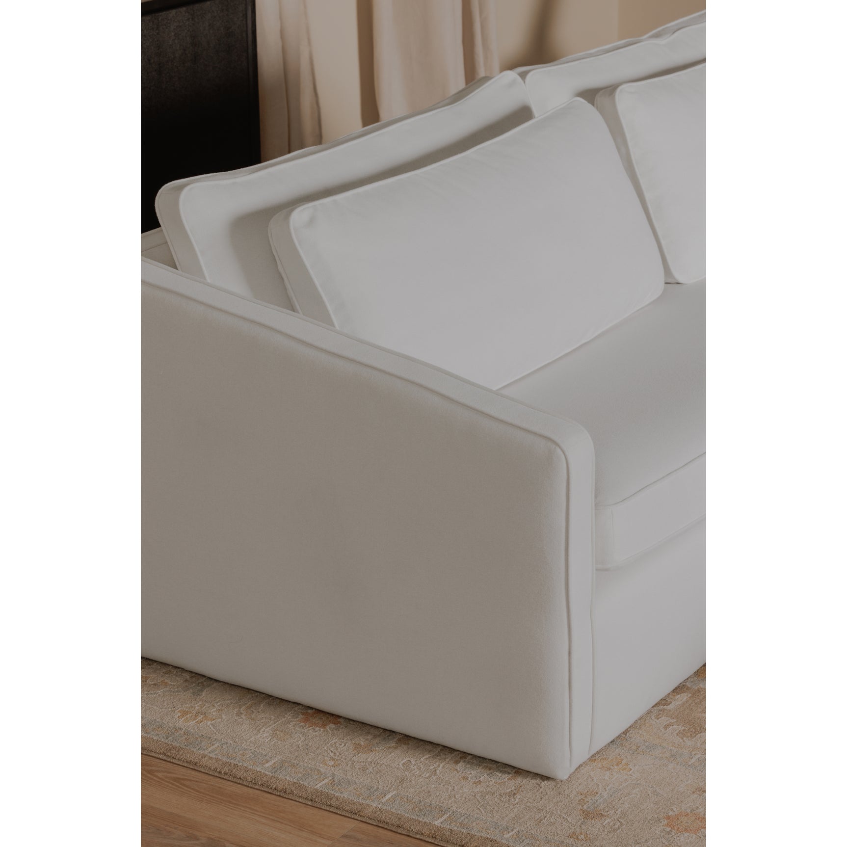 Phoebe Ivory Sofa - Ornate Home