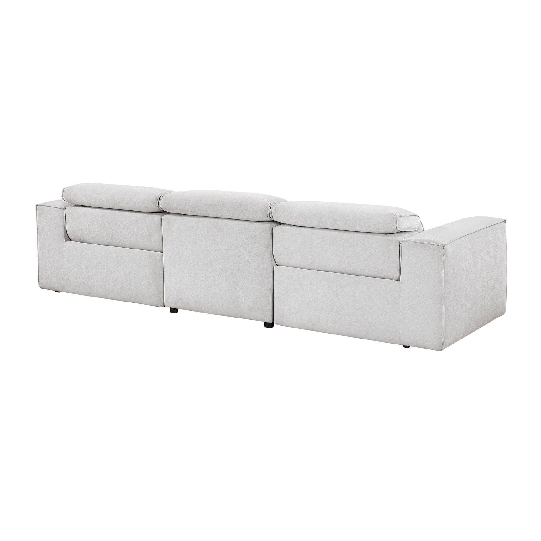 Phoebe Light Gray Sofa and Loveseat - Ornate Home