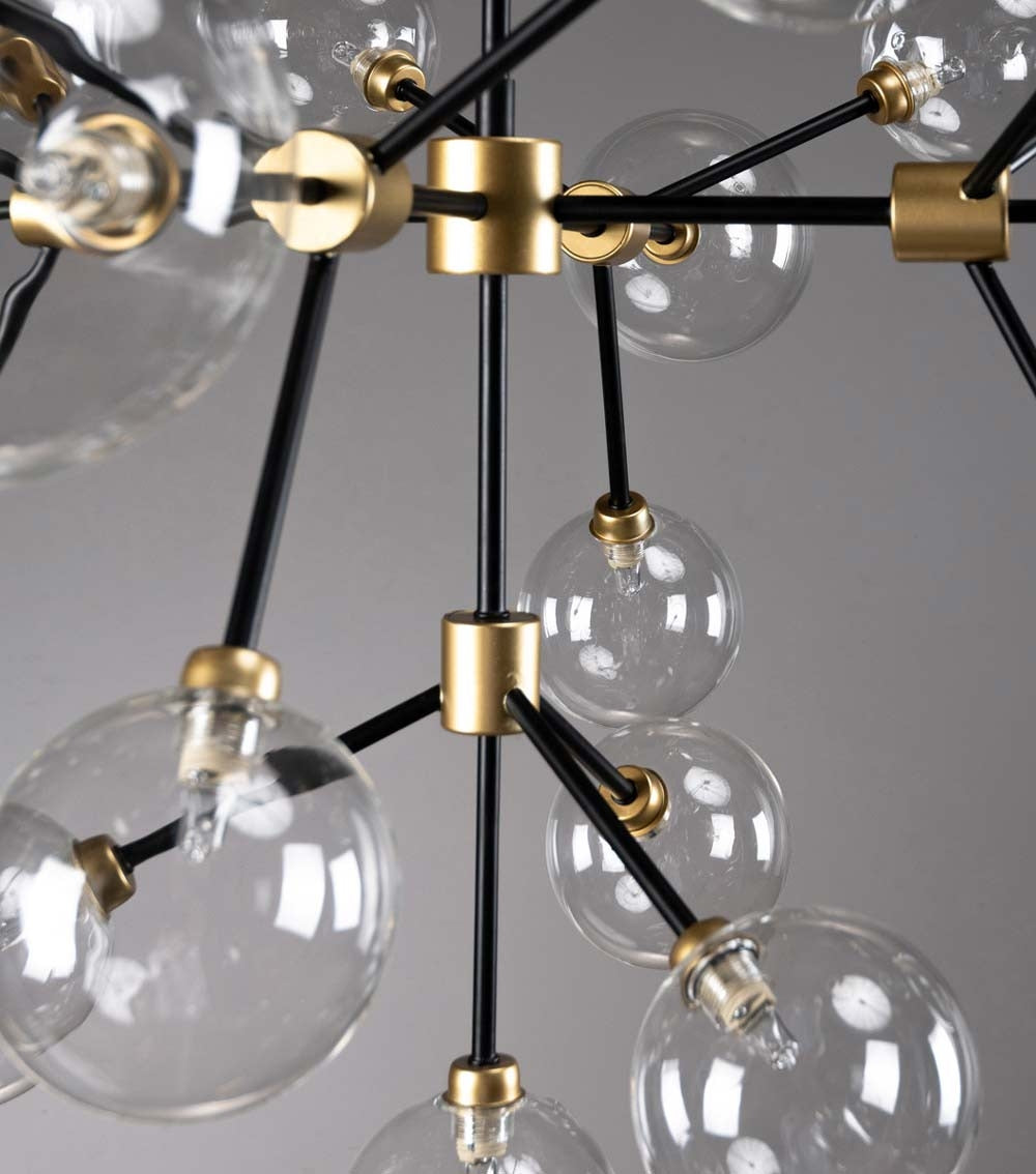 Phoenix Clear Chandelier - Ornate Home